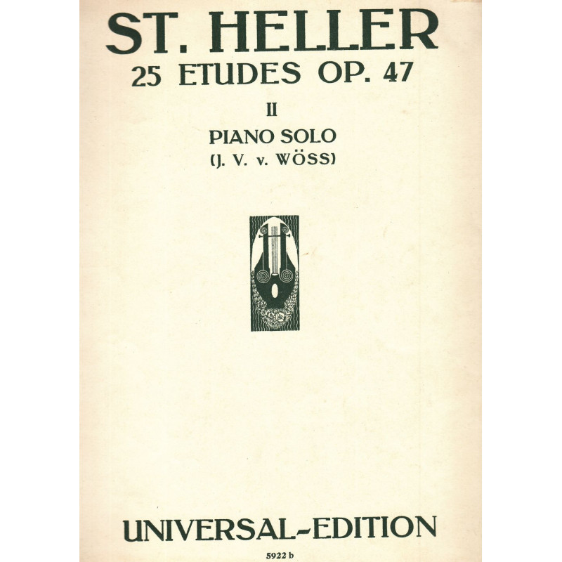 Stephen Heller - 25 Etudes Op. 47  II. Piano solo