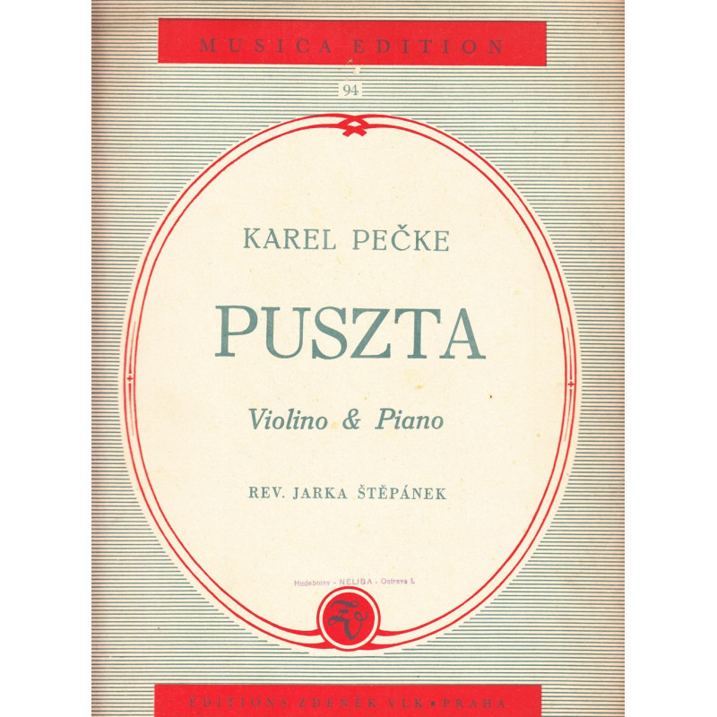 Karel Pečke - Puszta