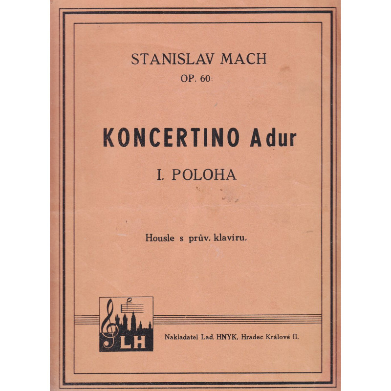 Stanislav Mach - Koncertino A dur  I. poloha