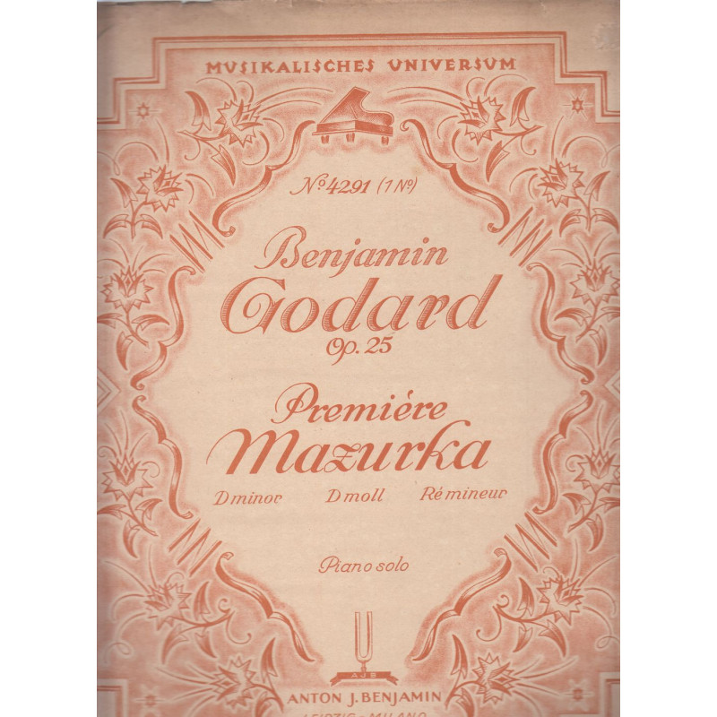 Benjamin Godard -  Premiére Mazurka