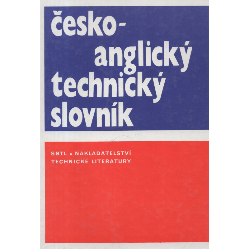 Česko-anglický technický slovník