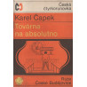 Karel Čapek - Továrna na absolutno