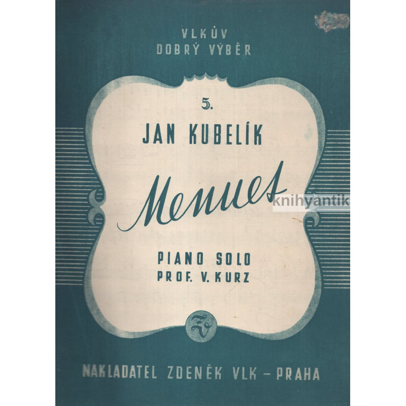 Jan Kubelík - Menuet