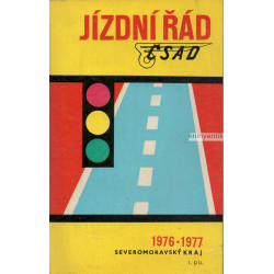 Jízdní řád ČSAD 1976-1977...