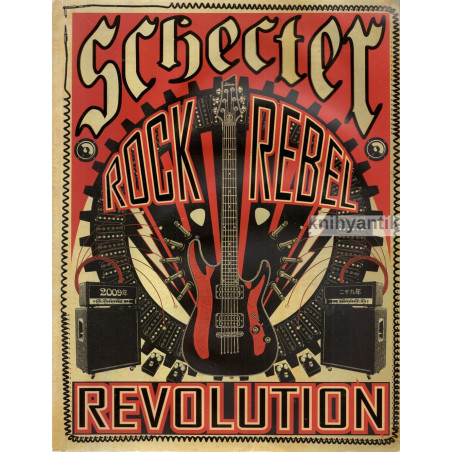 Katalog kytar Schecter Rock Rebel Revolution 2009