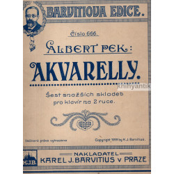 Albert Pek - Akvarelly