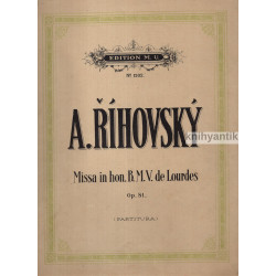 A.Říhovský - Missa in hon....