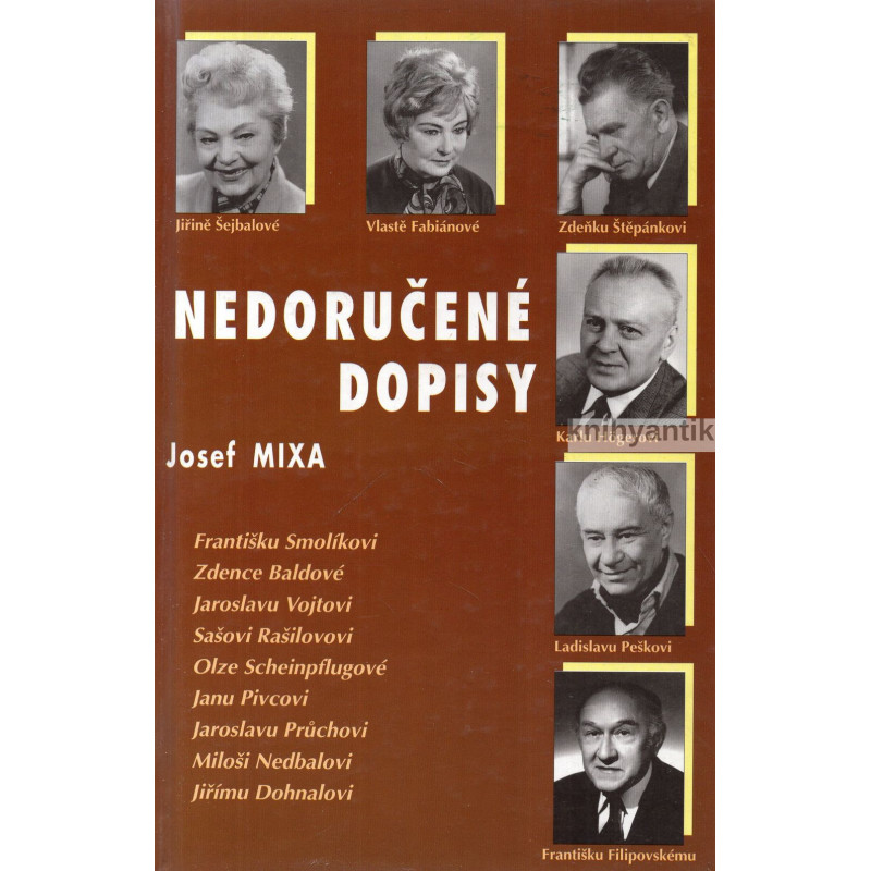 Josef Mixa - Nedoručené dopisy