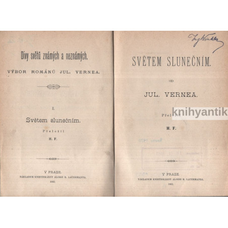 Jules Verne - Světem slunečním Dobrodružství Hectora Servadaca I., II