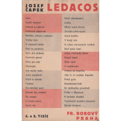 Josef Čapek - Ledacos