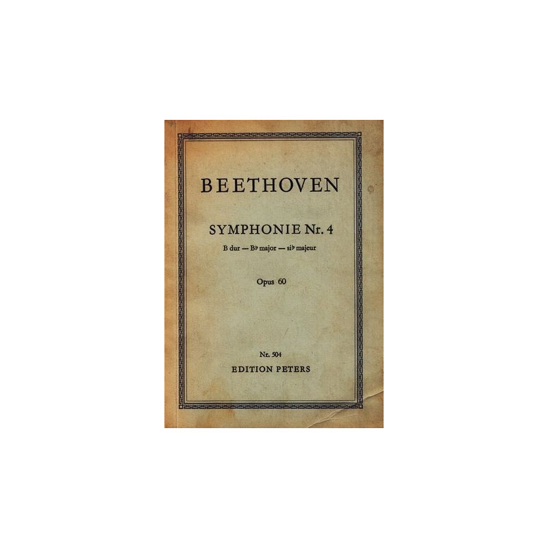 Ludwig van Beethoven - Symphonie Nr.4