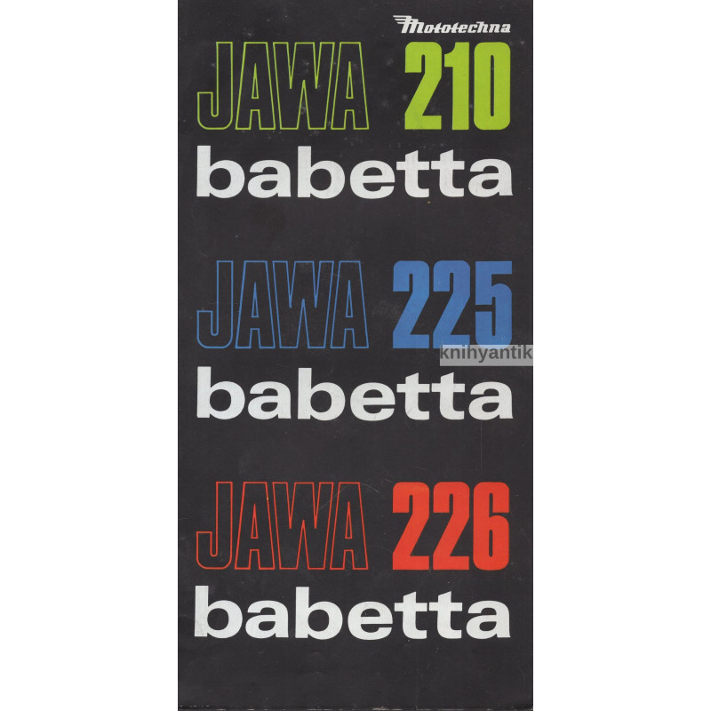 Prospekt Jawa Babetta 210 225 226