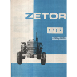 Prospekt Traktor Zetor 4712