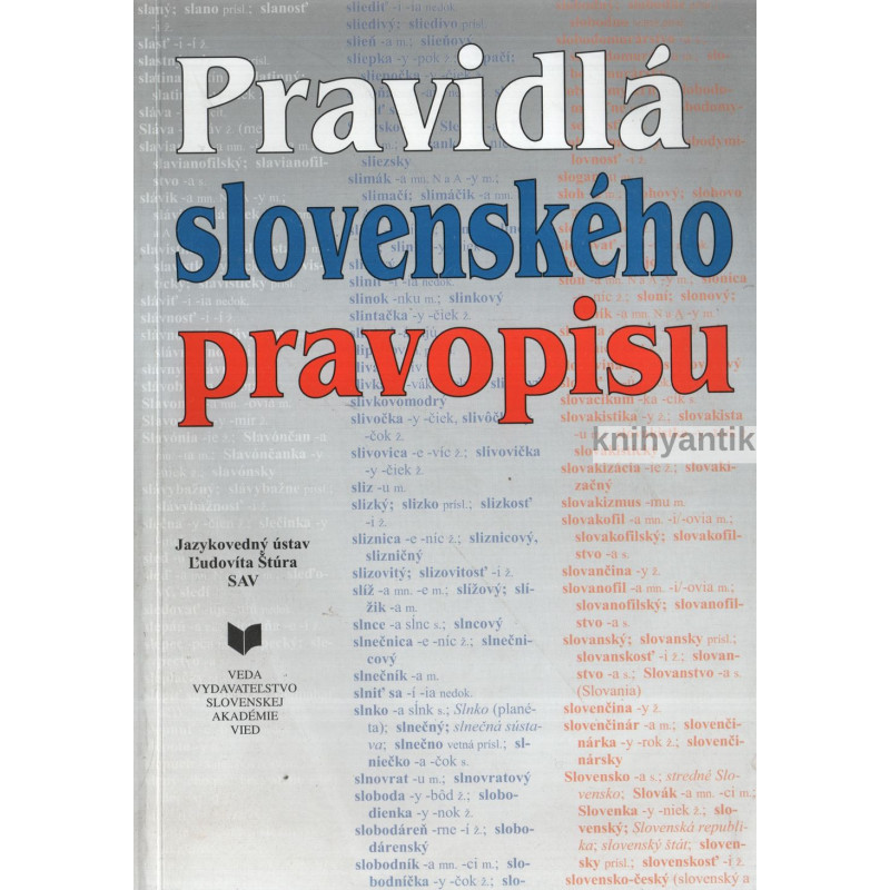 Pravidlá slovenského pravopisu