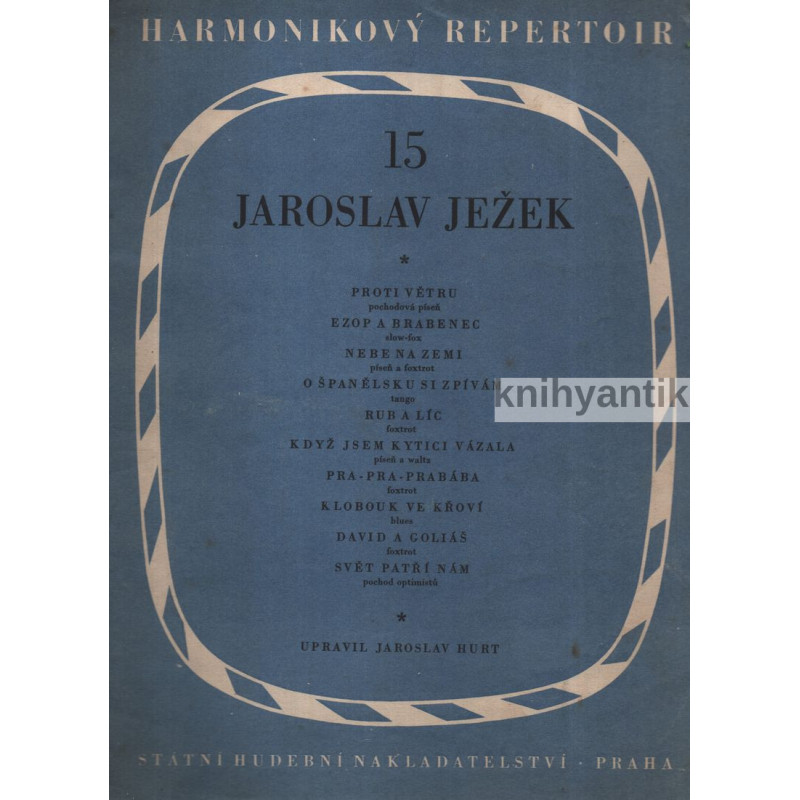 15  Jaroslav Ježek Harmonikový repertoár