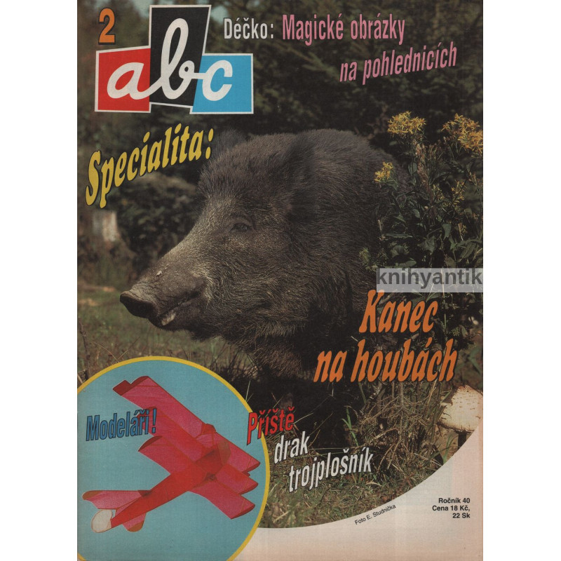 Časopis ABC č.2 ročník 40 1995-96