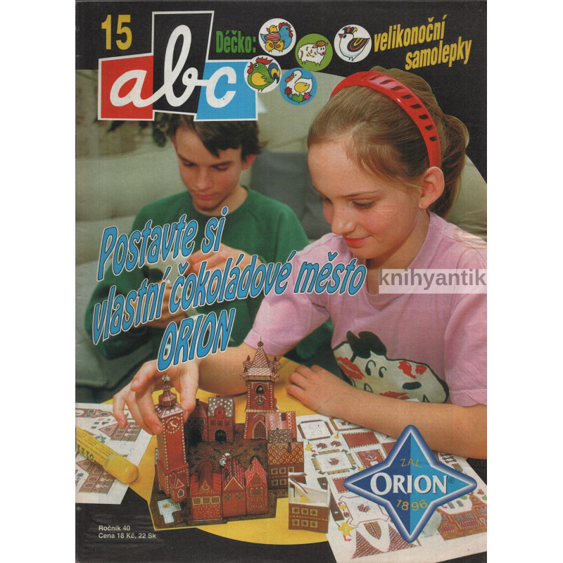 Časopis ABC č.15 ročník 40 1995-96