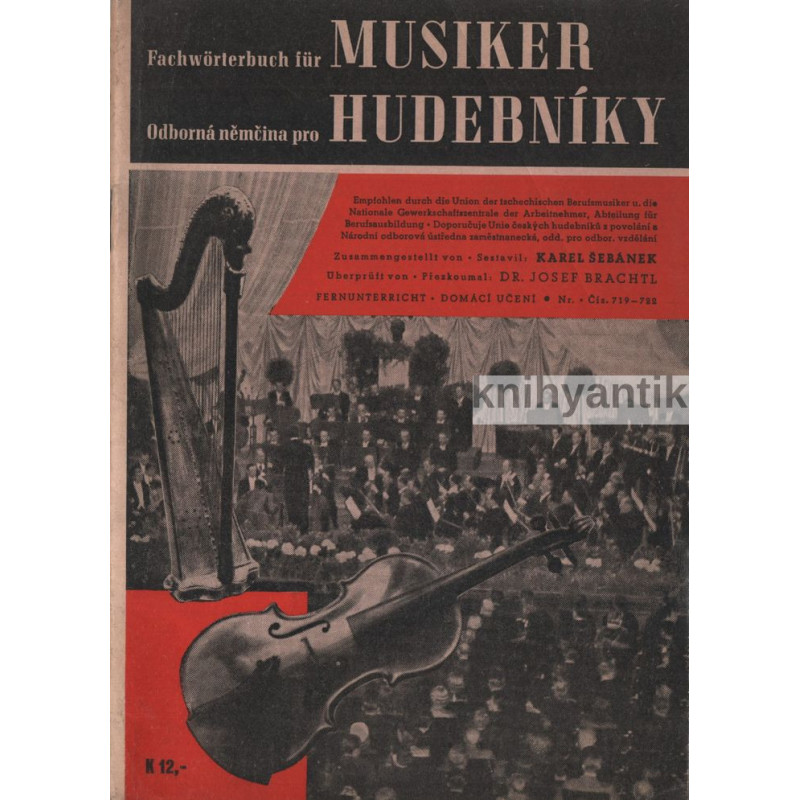 Odborná němčina pro hudebníky Fachwörterbuch für Musiker