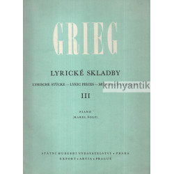 Edvard Grieg - Lyrické...