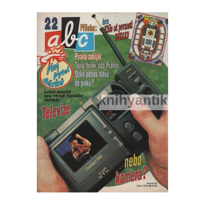 Časopis ABC č.22 ročník 40 1995-96