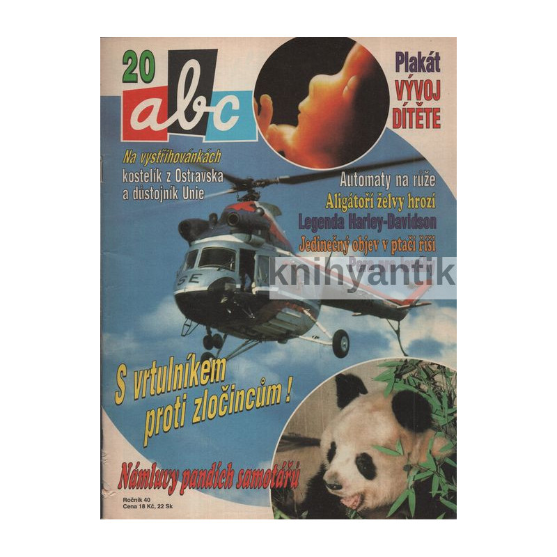 Časopis ABC č.20 ročník 40 1995-96