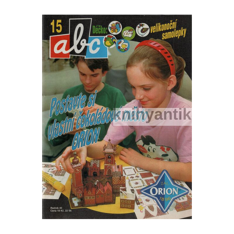 Časopis ABC č.15 ročník 40 1995-96