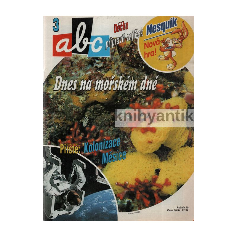 Časopis ABC č.3 ročník 40 1995-96