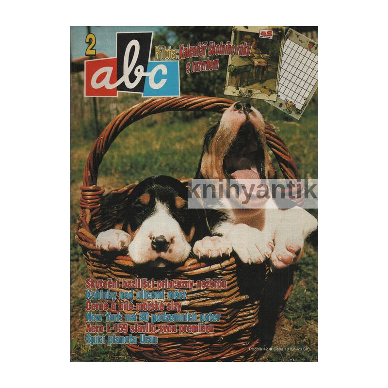 Časopis ABC č.2 ročník 42 1997-98