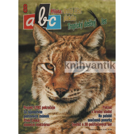 Časopis ABC č.8 ročník 42 1997-98