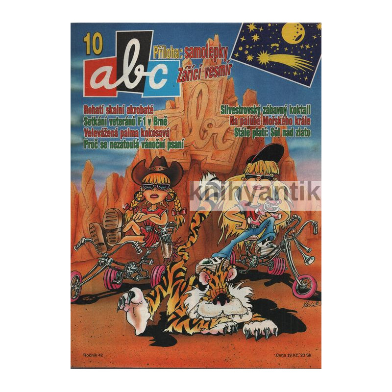 Časopis ABC č.10 ročník 42 1997-98