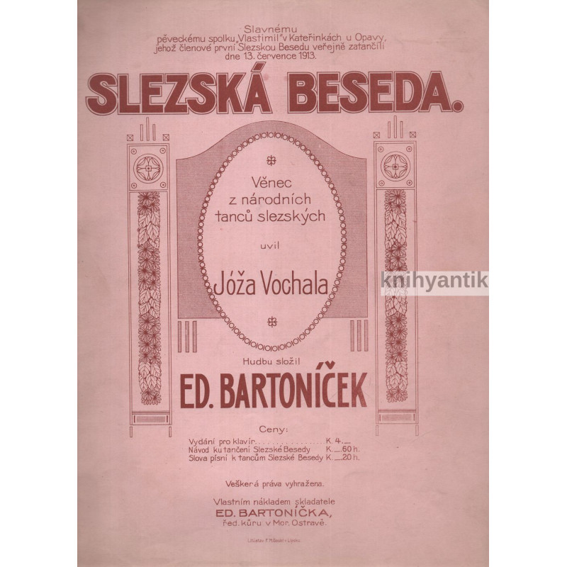 Jóža Vochala, Ed. Bartoníček - Slezská beseda Věnec národních tanců slezských