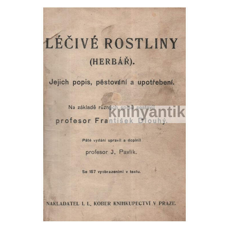 František Dlouhý - Léčivé rostliny Herbář