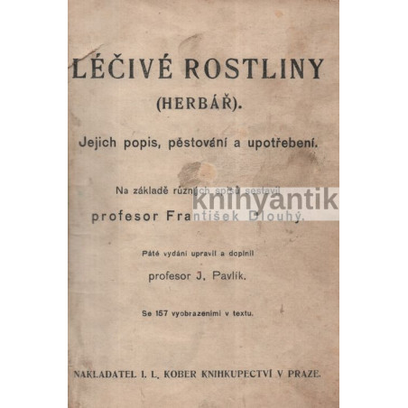 František Dlouhý - Léčivé rostliny Herbář