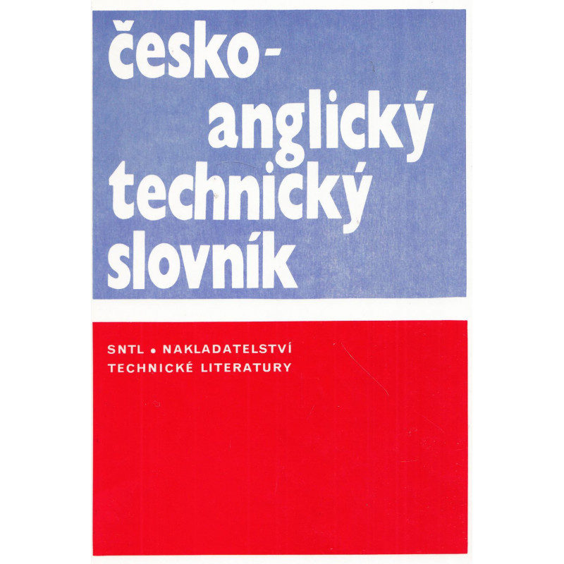 Česko-anglický technický slovník