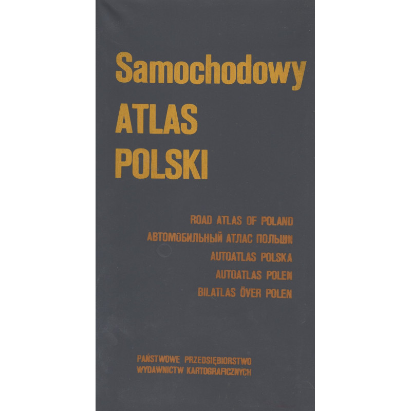 Samochodowy atlas Polski